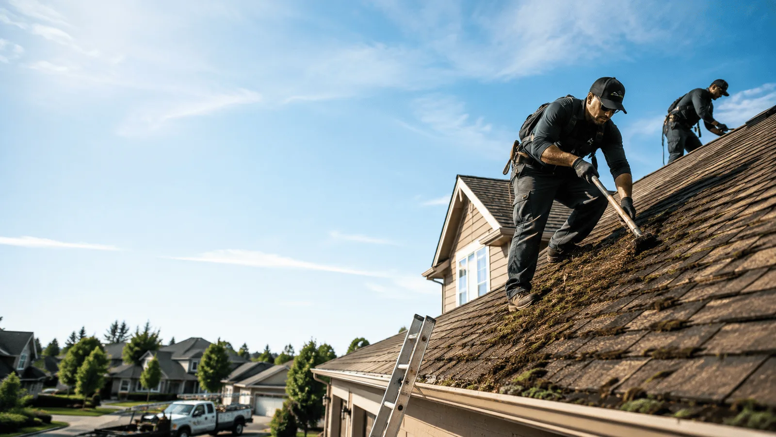 Roof Moss Removal in Wheatland, PA near me